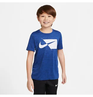 Футболка детская Nike Dri-Fit Hbr Ss Top Blue DA0282-492