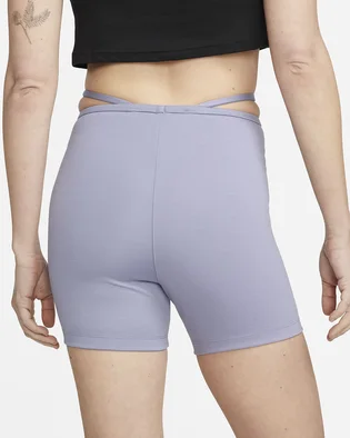 Шорты женские Nike Nswevrdy Mod Hr Bike Short Light Blue DV7928-519