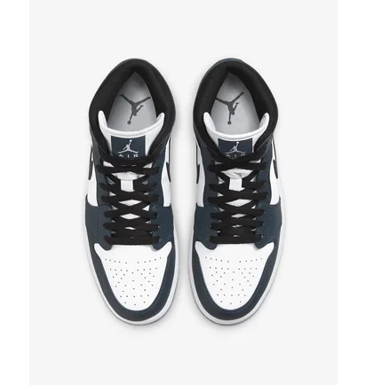 Кроссовки мужские Air Jordan 1 MID Blue 554724-411