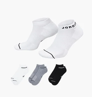 Носки женские Air Jordan Everyday No-Show Dri-Fit Multi (3 пары) DX9656-911