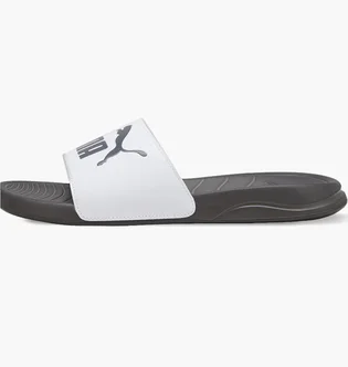 Тапочки унісекс Puma Chanclas Popcat 20 White 372279-036