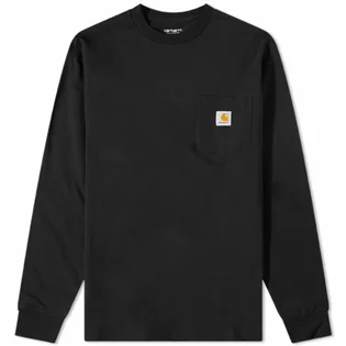 Лонгслив мужской Carhartt Long Sleeve Pocket Tee Black I030437-89XX