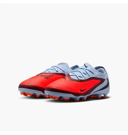 Бутсы детские Nike Phantom 6 Low Pro Red/Light Blue HM9204-400