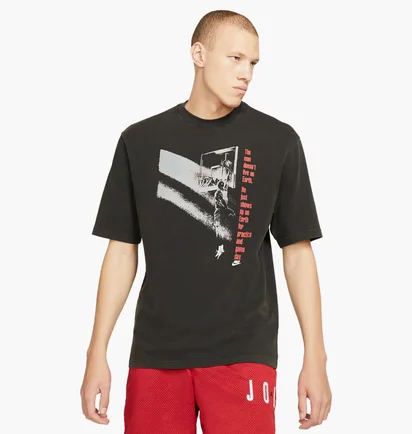 Футболка чоловіча Air Jordan Flight Short-Sleeve Graphic Black CV5108-010