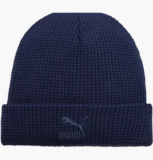 Шапка унисекс Puma Classics Mid Fit Beanie Blue 025677-03