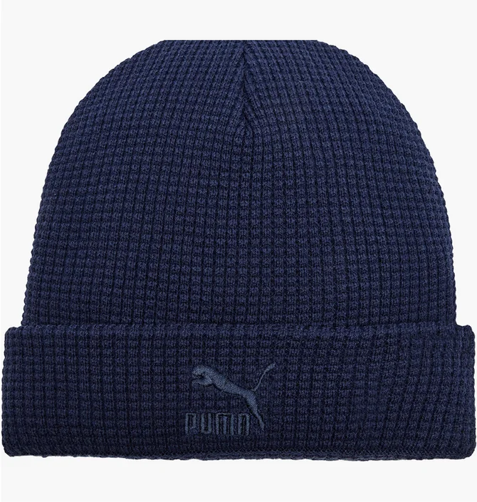 Шапка унисекс Puma Classics Mid Fit Beanie Blue 025677-03