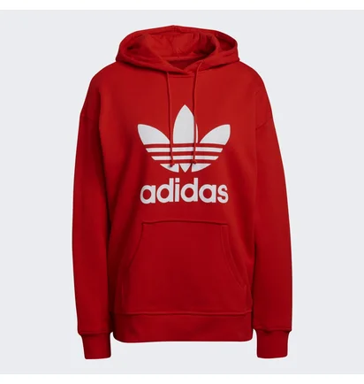 Худи женское Adidas Trf Hoodie Red H33588