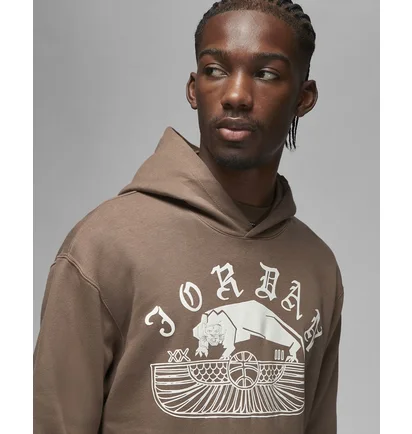 Худі чоловіче Air Jordan Artist Series By Umar Rashid Brown Dv7571-274