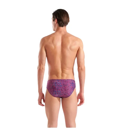 Плавки мужские Arena Snakeskin Swim Briefs Violet 010162-417