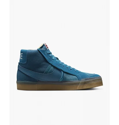 Кроссовки унисекс Nike Sb Zoom Blazer Mid Premium Plus Blue Dv5468-300