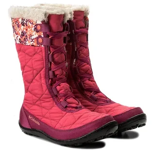 Чоботи жіночі Columbia Youth Minx Mid || Omni-Heat Waterproof Pink BY1336-637