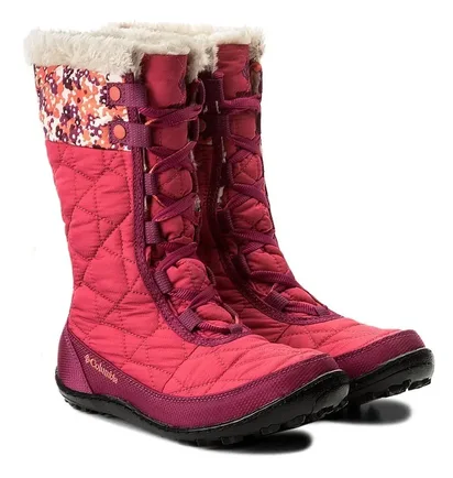 Сапоги женские Columbia Youth Minx Mid || Omni-Heat Waterproof Pink BY1336-637