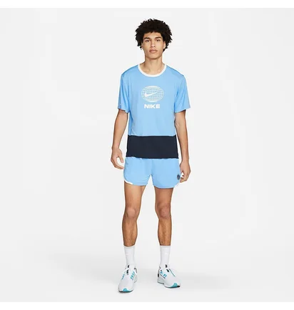 Футболка мужская Nike Dri-Fit Heritage Light Blue DM4797-412