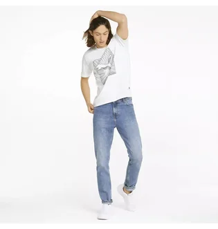 Футболка мужская Puma Cat Graphic White 670494-02
