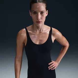 Боді жіноче Nike Zenvy Dri-Fit 7/8 Bodysuit Black HJ1084-010