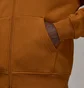 Толстовка мужская Air Jordan Brkln Flc Fz Brown FV7289-228