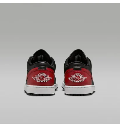 Кросівки чоловічі Air Jordan 1 Low Red/Black 553558-067