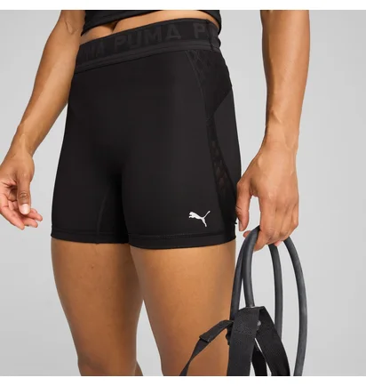Шорты женские Puma Lace High-Waisted 5 Short Tights Black 526784-01