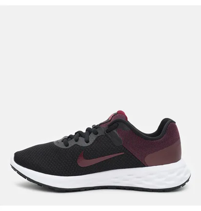 Кросівки жіночі Nike W REVOLUTION 6 Black/Bordo DC3729-006