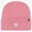 Шапка унисекс 47 Brand Mlb Ny Yankees Base Runner Pink B-BRNCK17ACE-RS