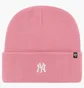 Шапка унисекс 47 Brand Mlb Ny Yankees Base Runner Pink B-BRNCK17ACE-RS