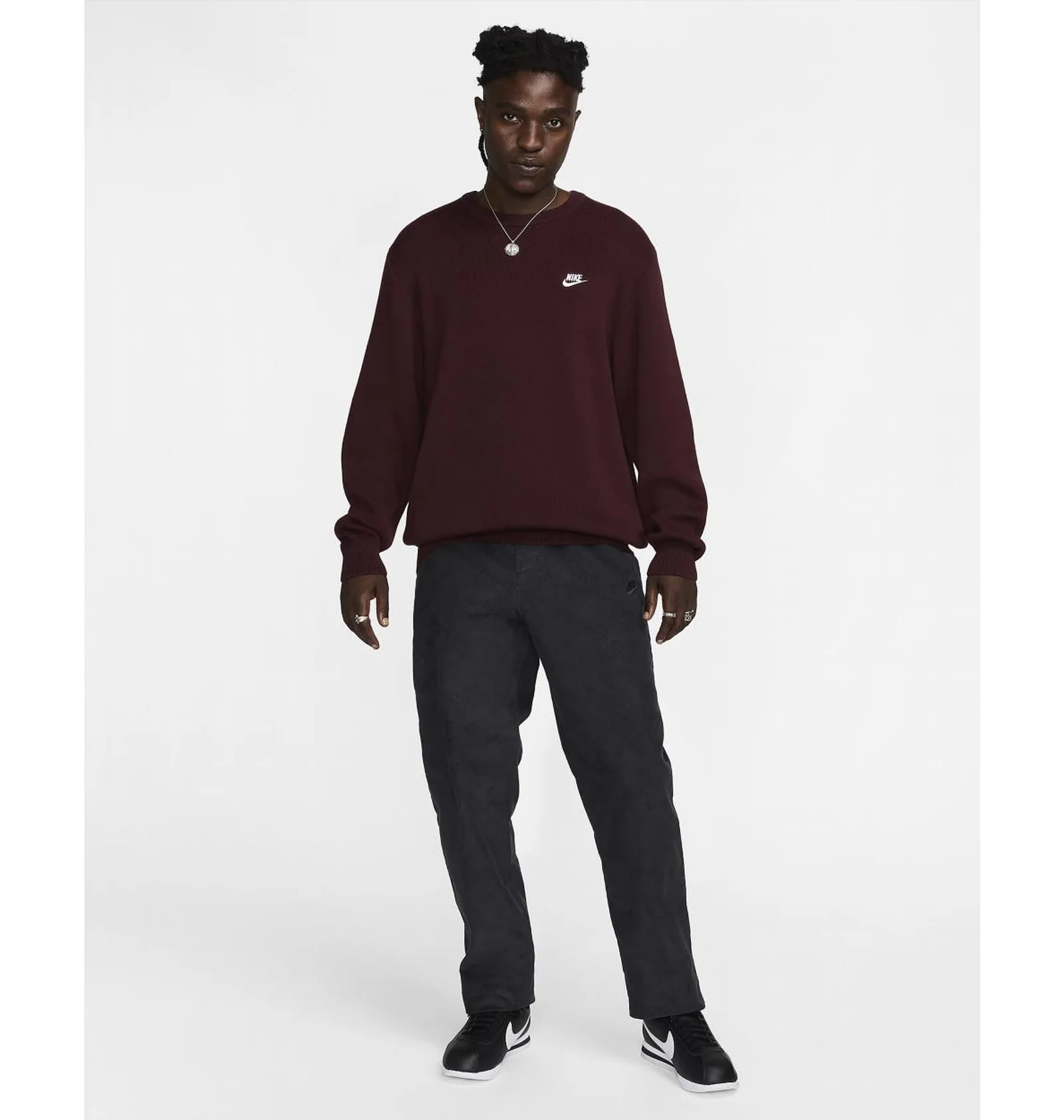 ᐉ Свитшот мужской Nike Club Crew-Neck Sweater Brown FQ2912-652