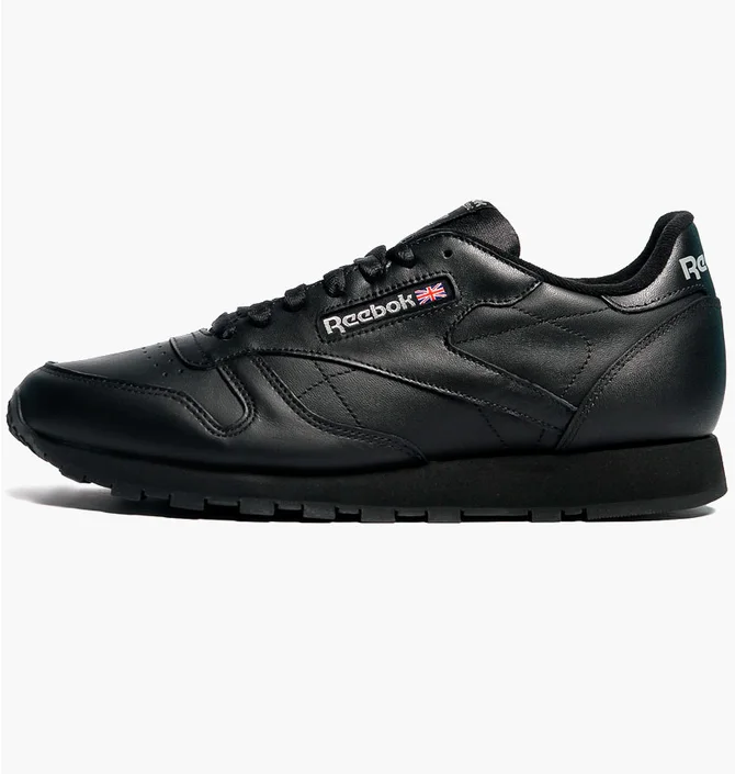 Кроссовки унисекс Reebok Classic Leather Black 2267