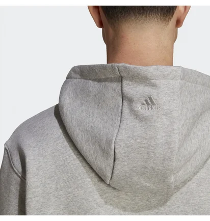 Худи мужское Adidas All Szn Fleece Graphic Hoodie Grey Ic9772