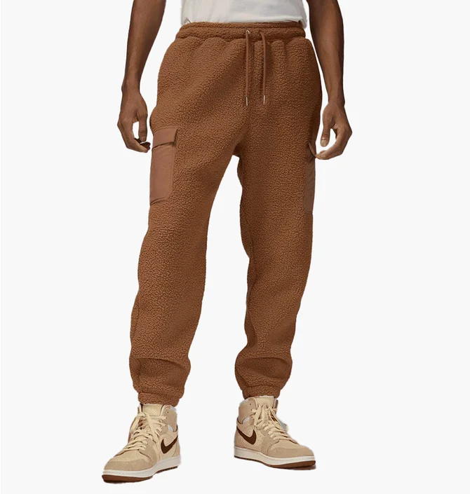Штаны мужские Air Jordan Flight Sherpa Brown FV7450-223