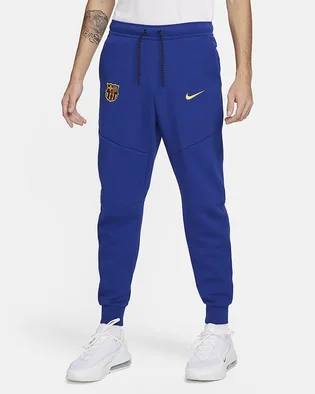 Штаны мужские Nike Fc Barcelona Tech Fleece Blue FJ5632-455