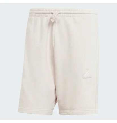 Шорти чоловічі Adidas All Szn French Terry 3-Stripes Garment-Wash Shorts Beige IR5258