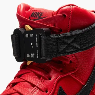 Кроссовки мужские Nike X Alyx Air Force 1 Red CQ4018-601