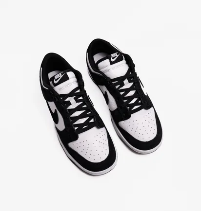 Кросівки чоловічі Nike Dunk Low Retro Black/White FQ8249-100