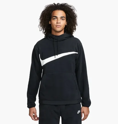 Худи мужское Nike Club+ Mens Winter Black Dq4896-010