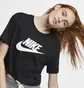 Футболка жіноча Nike W Nsw Tee Essntl Crp Icn Ftr Black BV6175-010