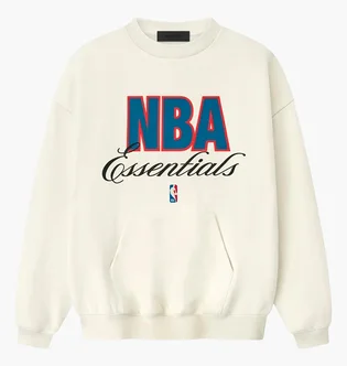 Світшот унісекс Essentials Nba 90S White 192NB256802F