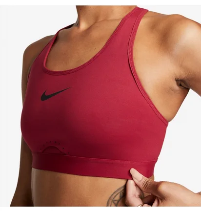 Топ жіночий Nike Womens Dri-Fit Swoosh Adjustable Sports Bra Red DD0428-690