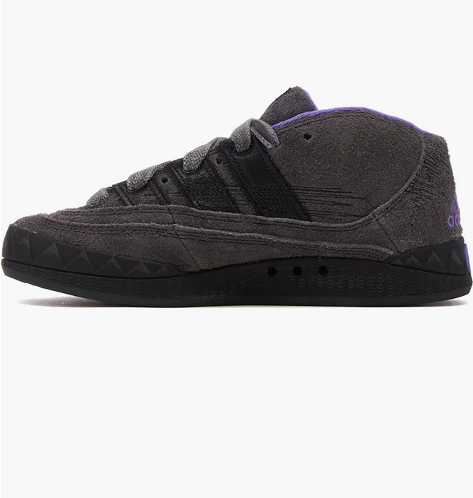 Кросівки унісекс Adidas Originals X Youth Of Paris Adimatic Mid Black IE8359