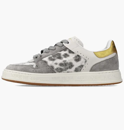 Кроссовки женские Premiata Quinn Var.7657 Grey/Beige QUINND-7657