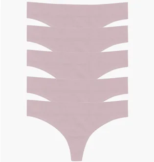 Трусики женские MINDD 5-Pack Mid-Rise Thong Panties Pink (5 шт) 4140-57-SEQ