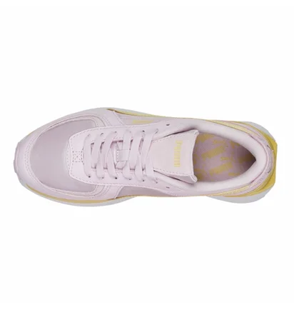 Кроссовки женские Puma Cruise Rider Nu Satin Lace Up Sneakers Pink 389923-01