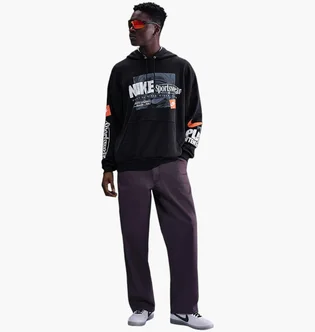 Худи мужское Nike Mens Lifestyle Hoodie Black IB8257-045