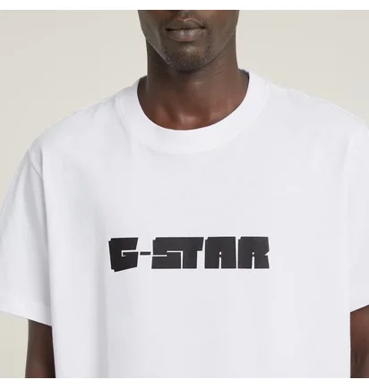 Футболка унісекс G-Star Script Ts White D25682-C336-110