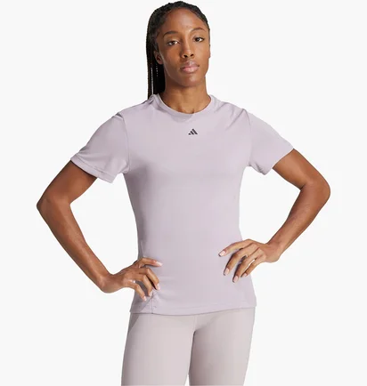 Футболка женская Adidas Designed For Training Heat.Rdy Hiit Violet IU1122