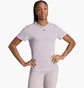 Футболка женская Adidas Designed For Training Heat.Rdy Hiit Violet IU1122