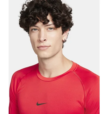Лонгслив мужской Nike Pro Dri-Fit Fitness-Longsleeve Red FB7919-657