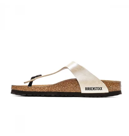 Тапочки жіночі Birkenstock Gizeh Bf Graceful Pearl Metallic 943873