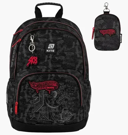 Рюкзак детский Kite Hot Wheels Black HW25-585M