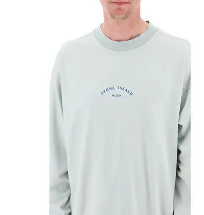 Свитшот мужской STONE ISLAND Marina Light Blue 7815652X2-V0041