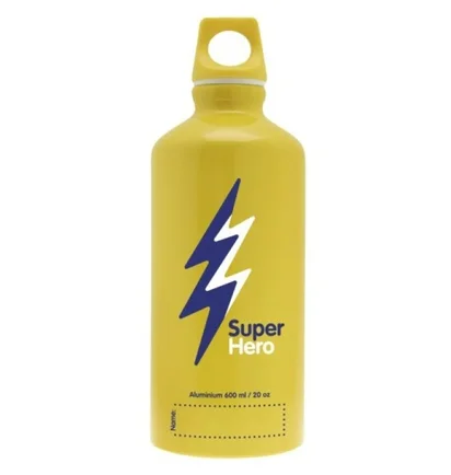 Пляшка для води Laken Futura Cap Superhero Yellow G60SU